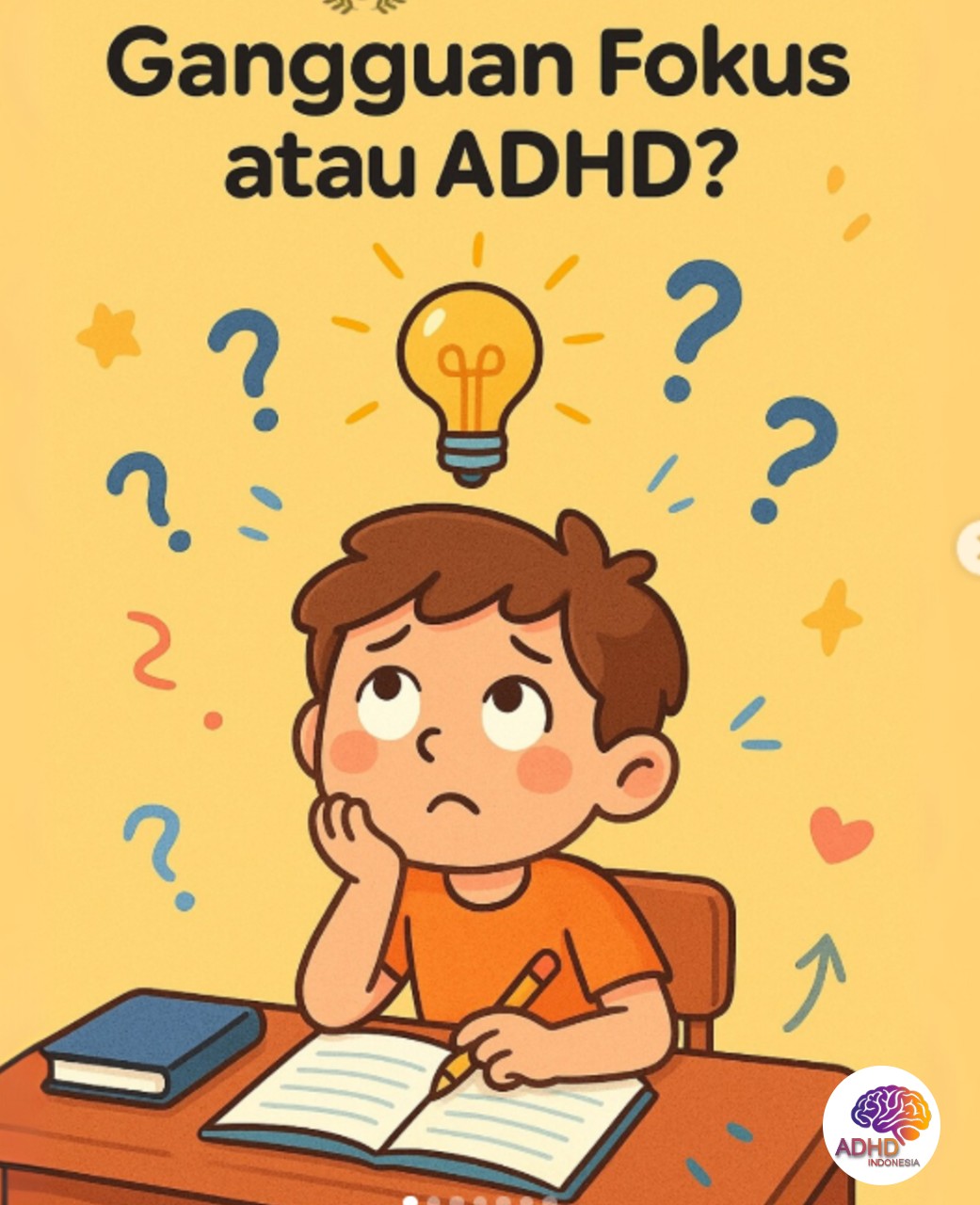 ADHD dan Kesulitan Fokus Anak: Edukasi untuk Keluarga di Kabupaten Kapuas