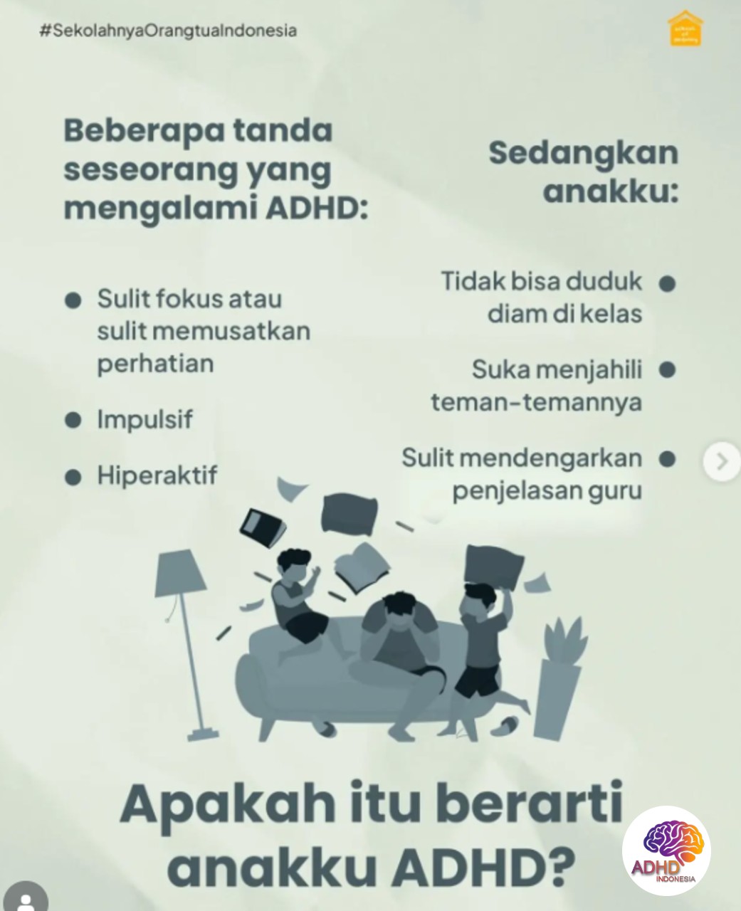 Ciri dan Gejala ADHD pada Anak Usia Dini di Kabupaten Kapuas