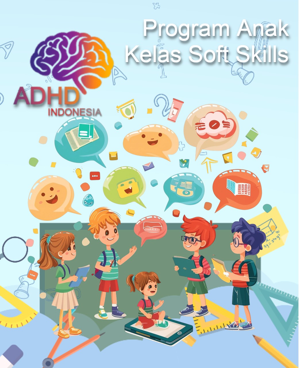 Program ADHD Indonesia Kabupaten Kapuas Kelas Soft Skills Anak ADHD