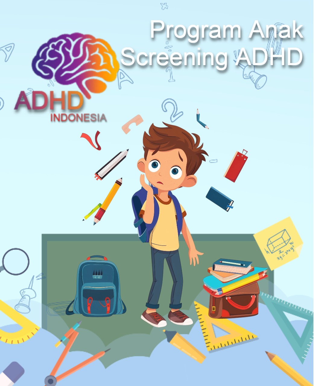 Program ADHD Indonesia Kabupaten Kapuas Screening ADHD Non-Diagnostik